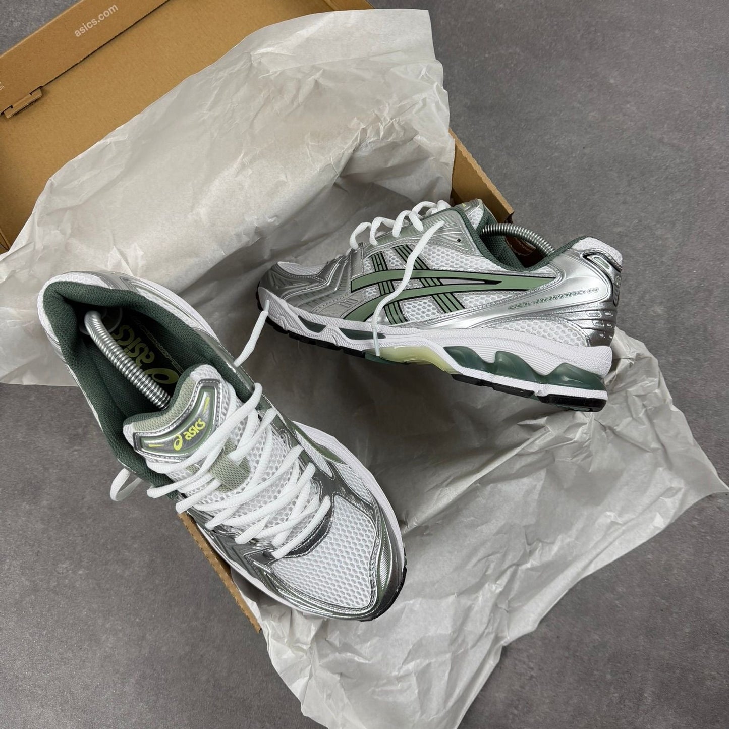 ASICS GEL-KAYANO 14 'SILVER GREEN'