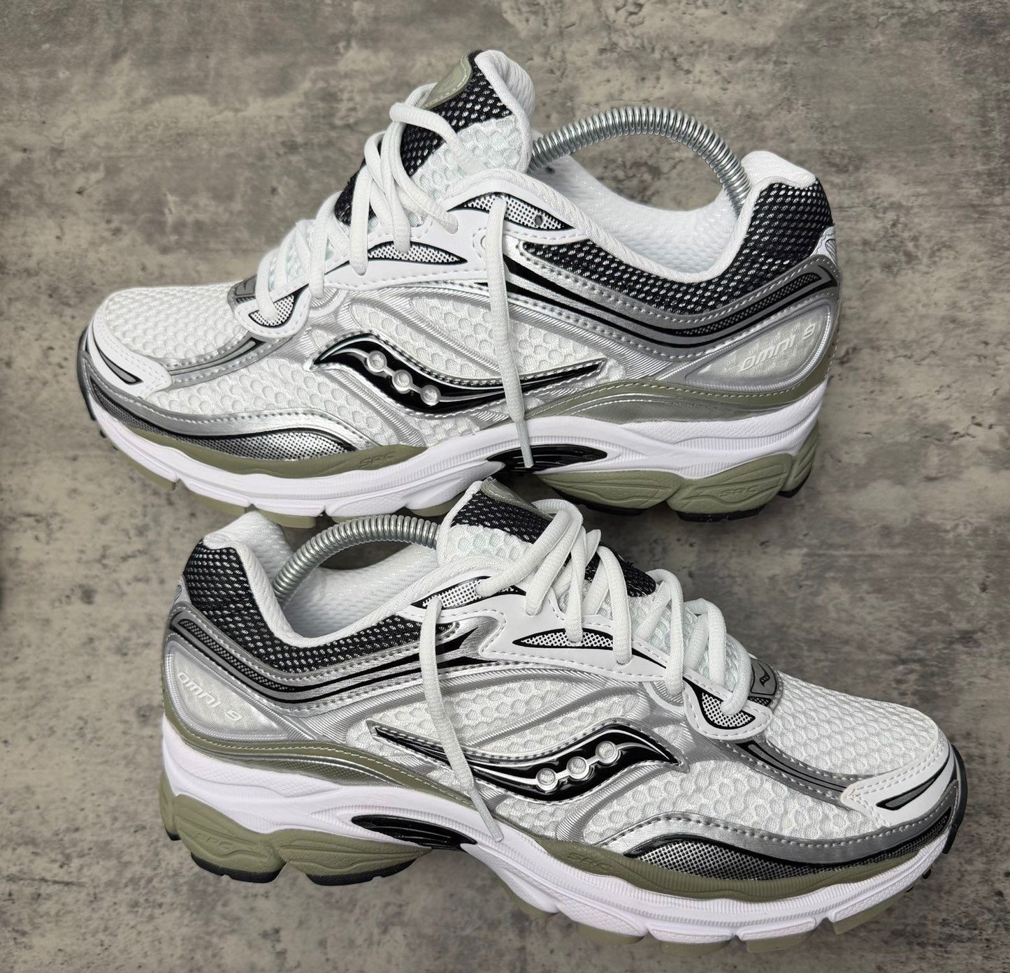 SAUCONY PRO GRID OMNI 9 'WHITE SAGE'
