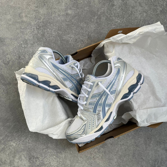 ASICS GEL-KAYANO 14 'WHITE/LIGHT NAVY'