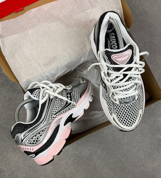 SAUCONY PRO GRID OMNI 9 'SILVER/PINK'