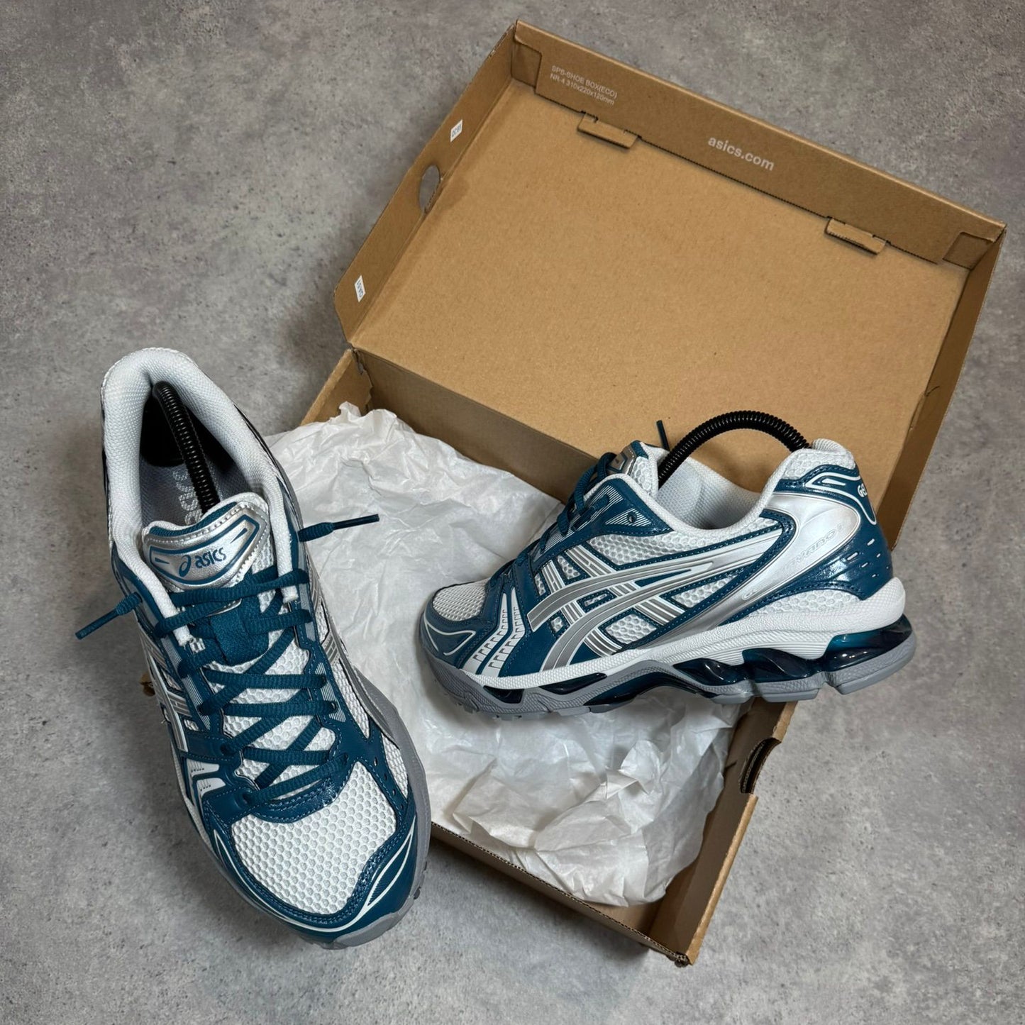 ASICS GEL-KAYANO 14 'GLACIER GREY/SILVER'