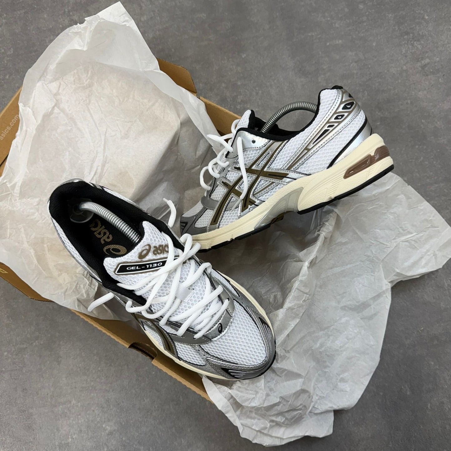 ASICS GEL-1130 'WHITE/CLAY/CANYON'