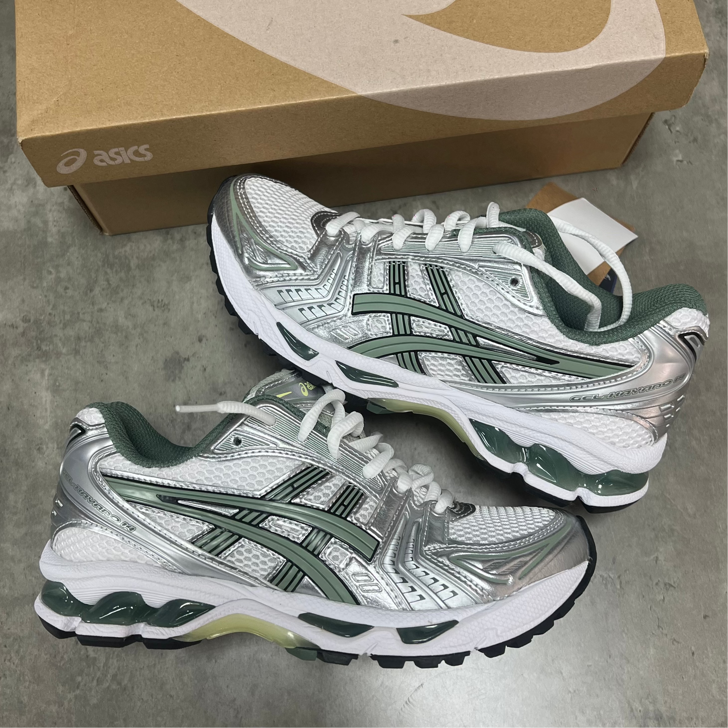 ASICS GEL-KAYANO 14 'SILVER GREEN'